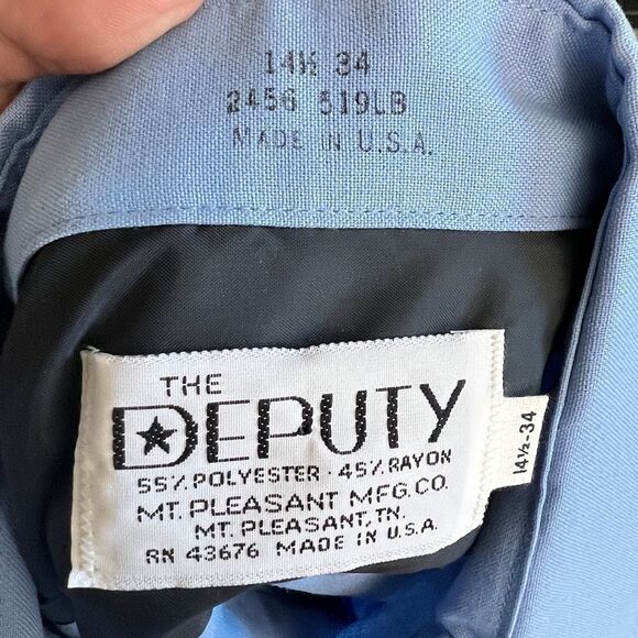 The Deputy Uniform Shirt nwot - Picture 7 of 9